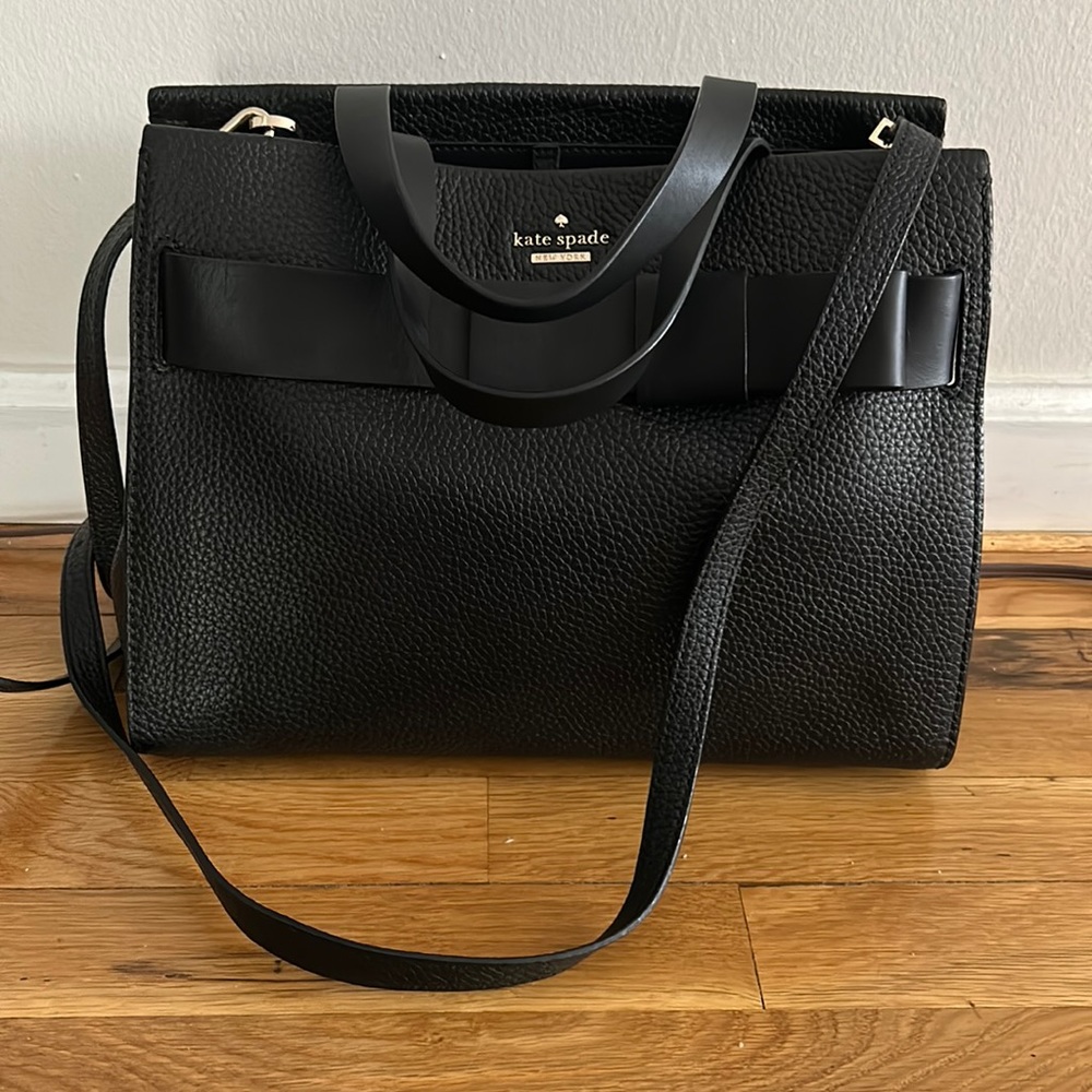 Like New Kate Spade New York Black Satchel Bag